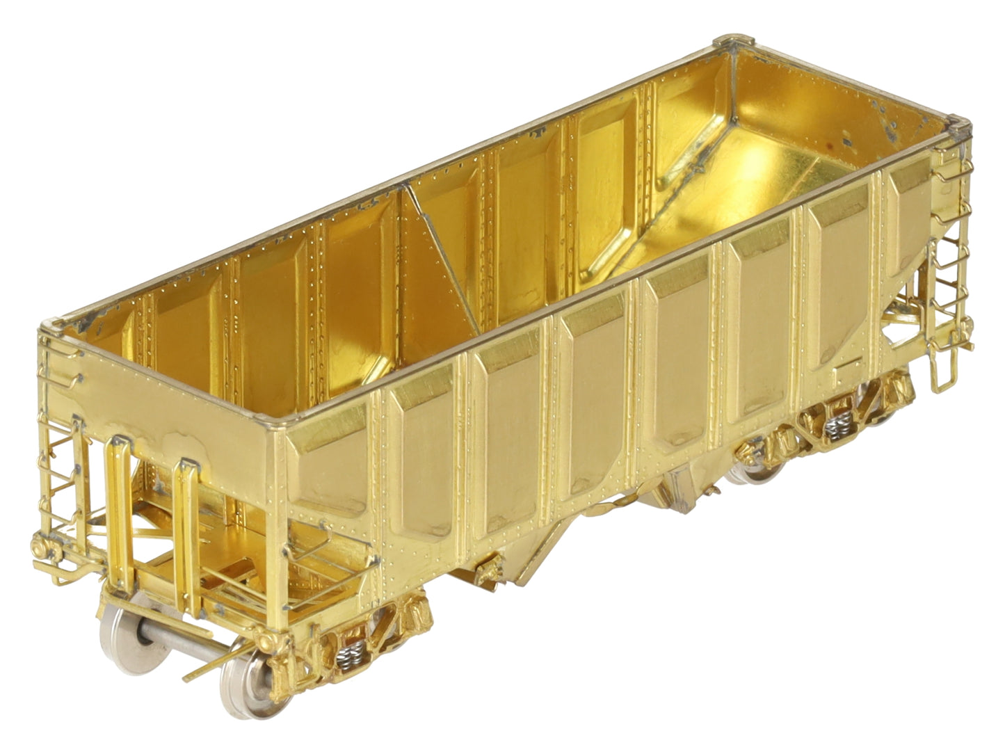 Overland OMI-1341 Brass HO Scale USRA 2-Bay Hopper EX/Box