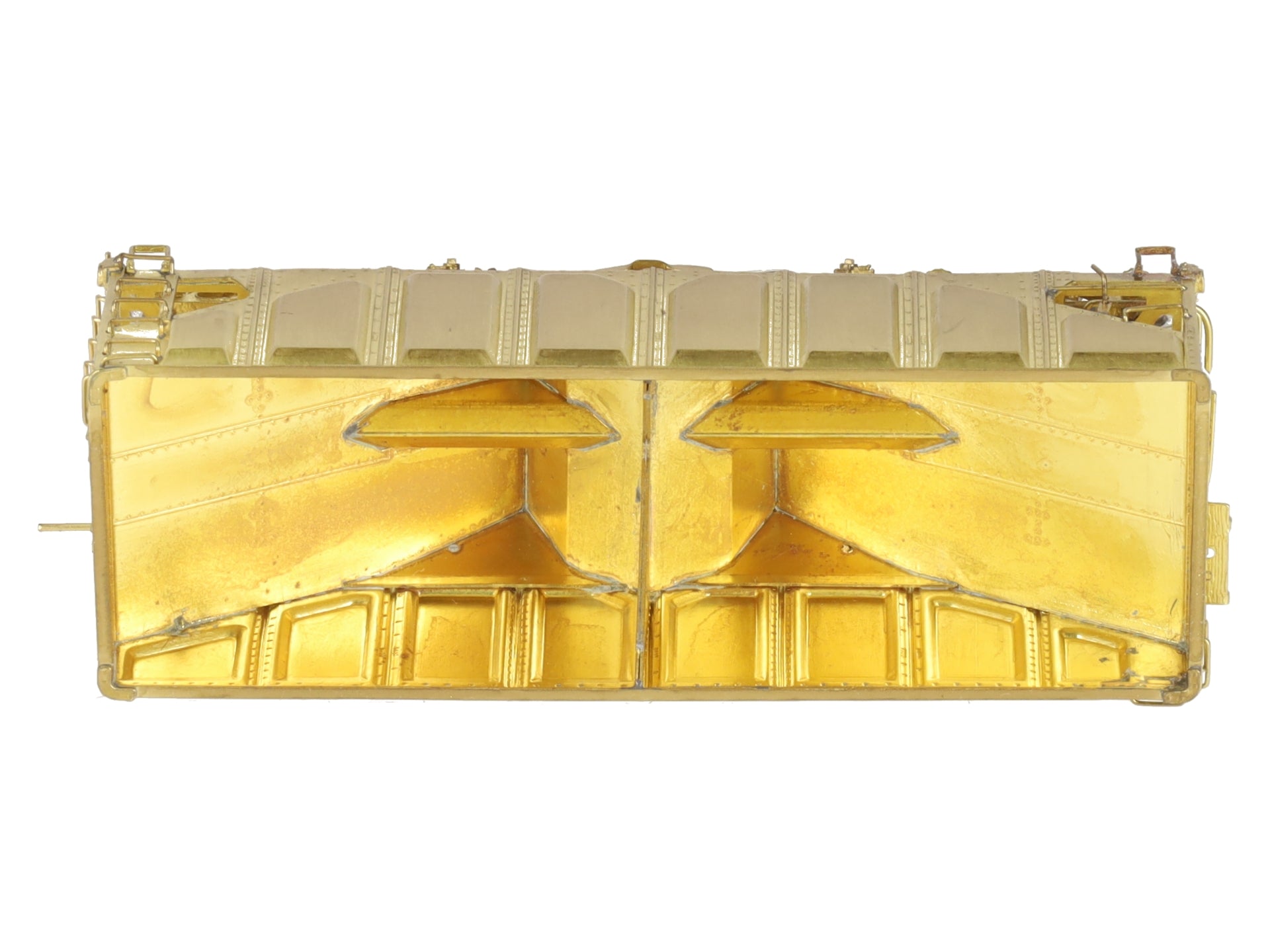 Overland OMI-1341 Brass HO Scale USRA 2-Bay Hopper EX/Box