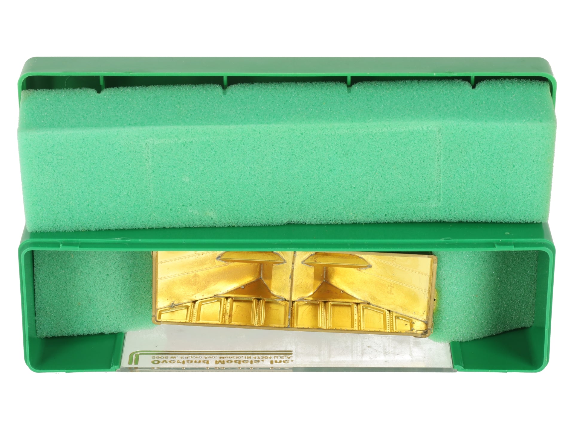 Overland OMI-1341 Brass HO Scale USRA 2-Bay Hopper EX/Box