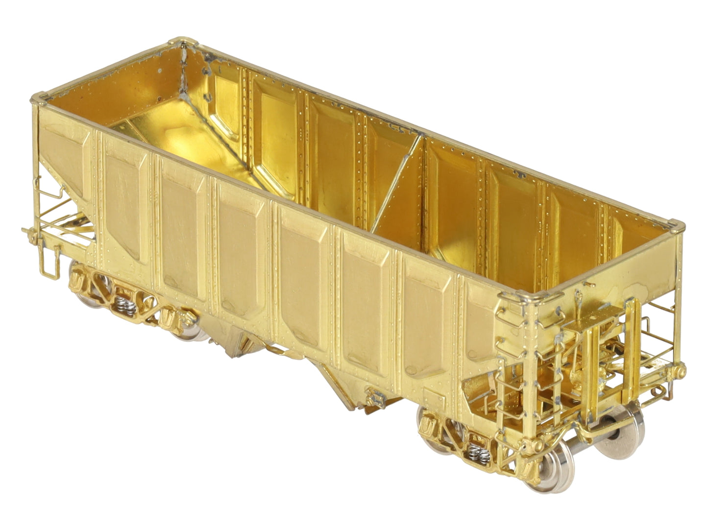 Overland OMI-1341 Brass HO Scale USRA 2-Bay Hopper EX/Box