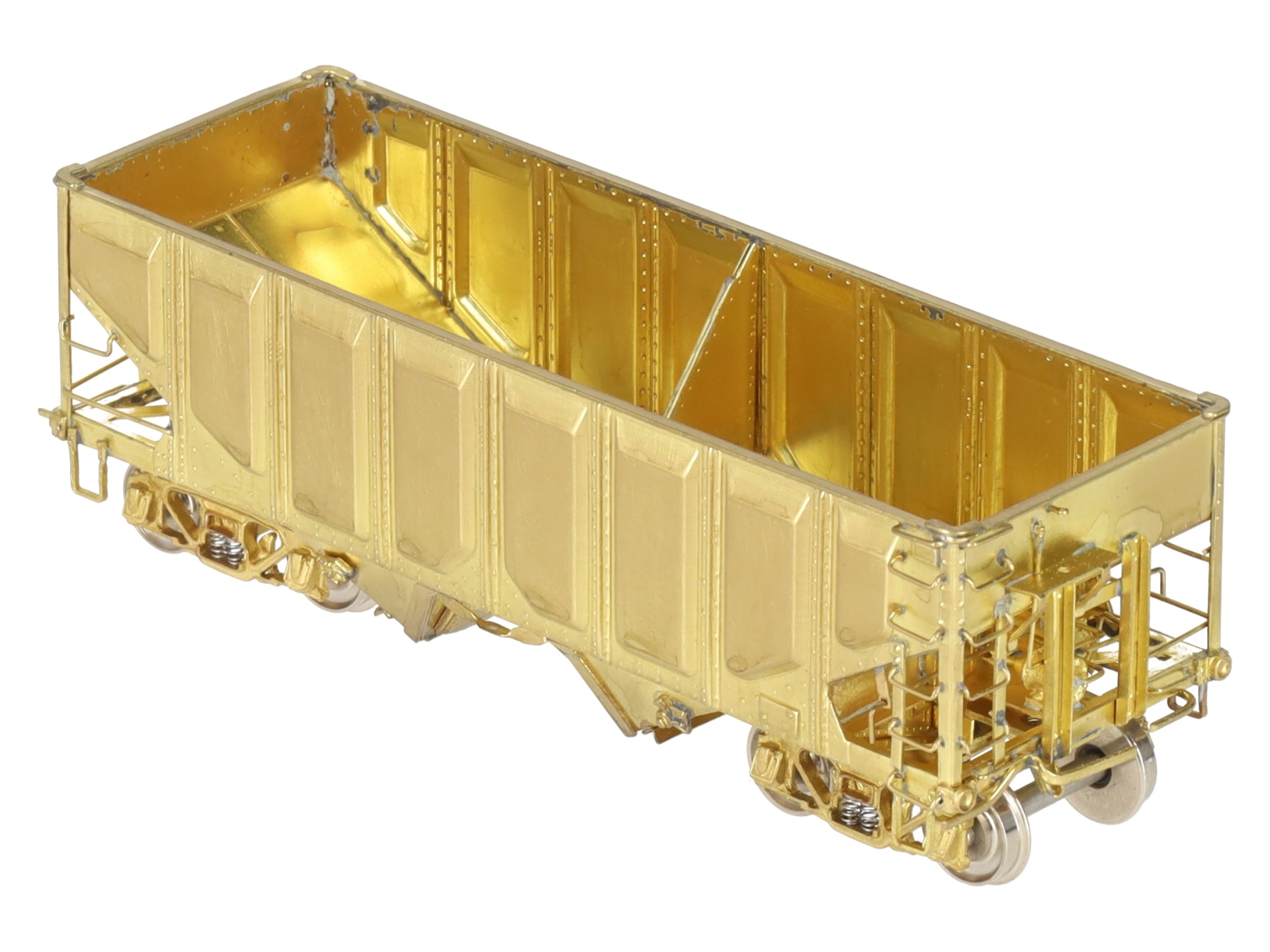 Overland OMI-1341 Brass HO Scale USRA 2-Bay Hopper EX/Box