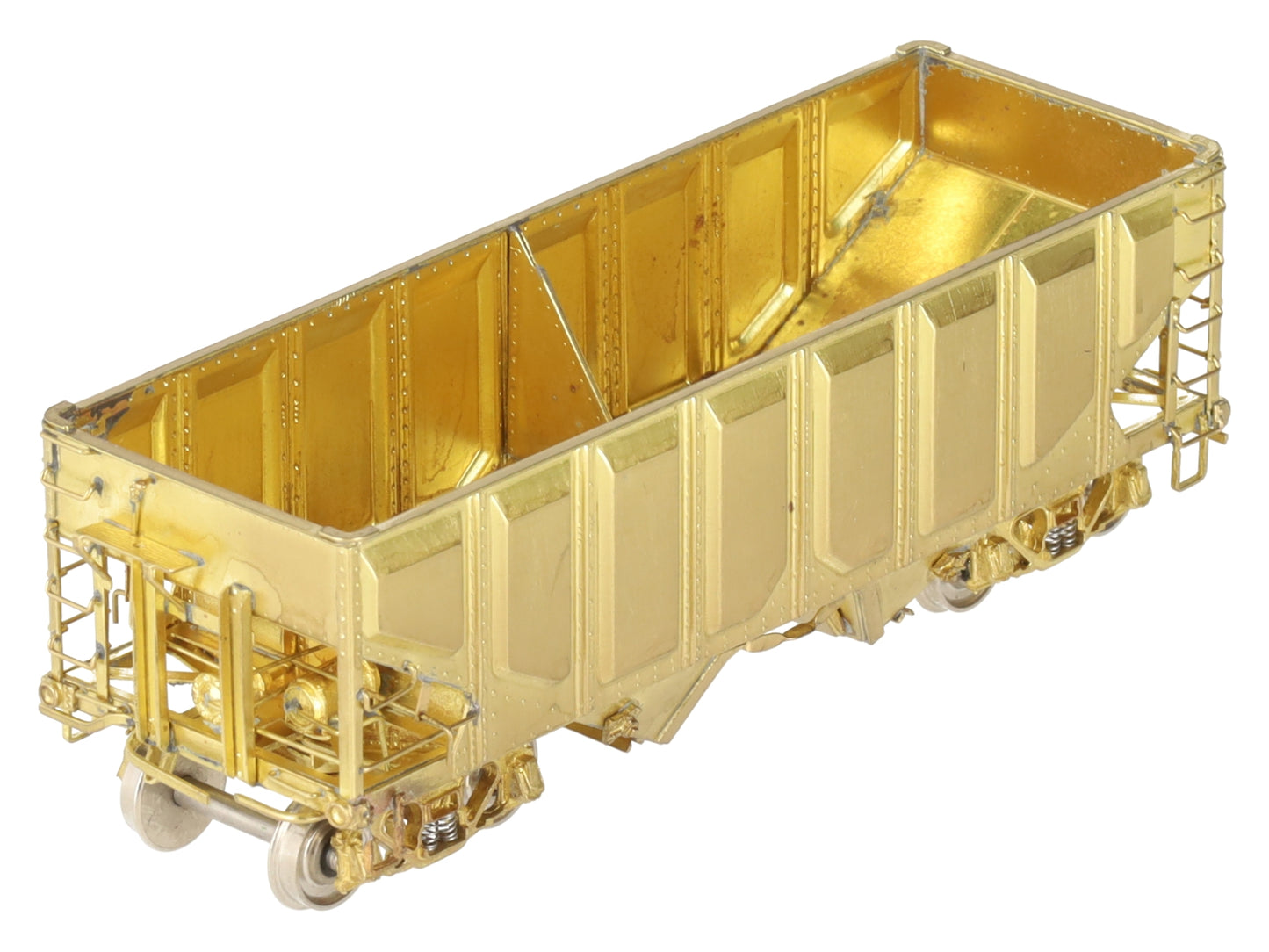 Overland OMI-1341 Brass HO Scale USRA 2-Bay Hopper EX/Box