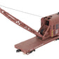 USA Trains 1867 G Gauge Colorado & Southern 25-Ton Crane with Metal Wheels VG/Box