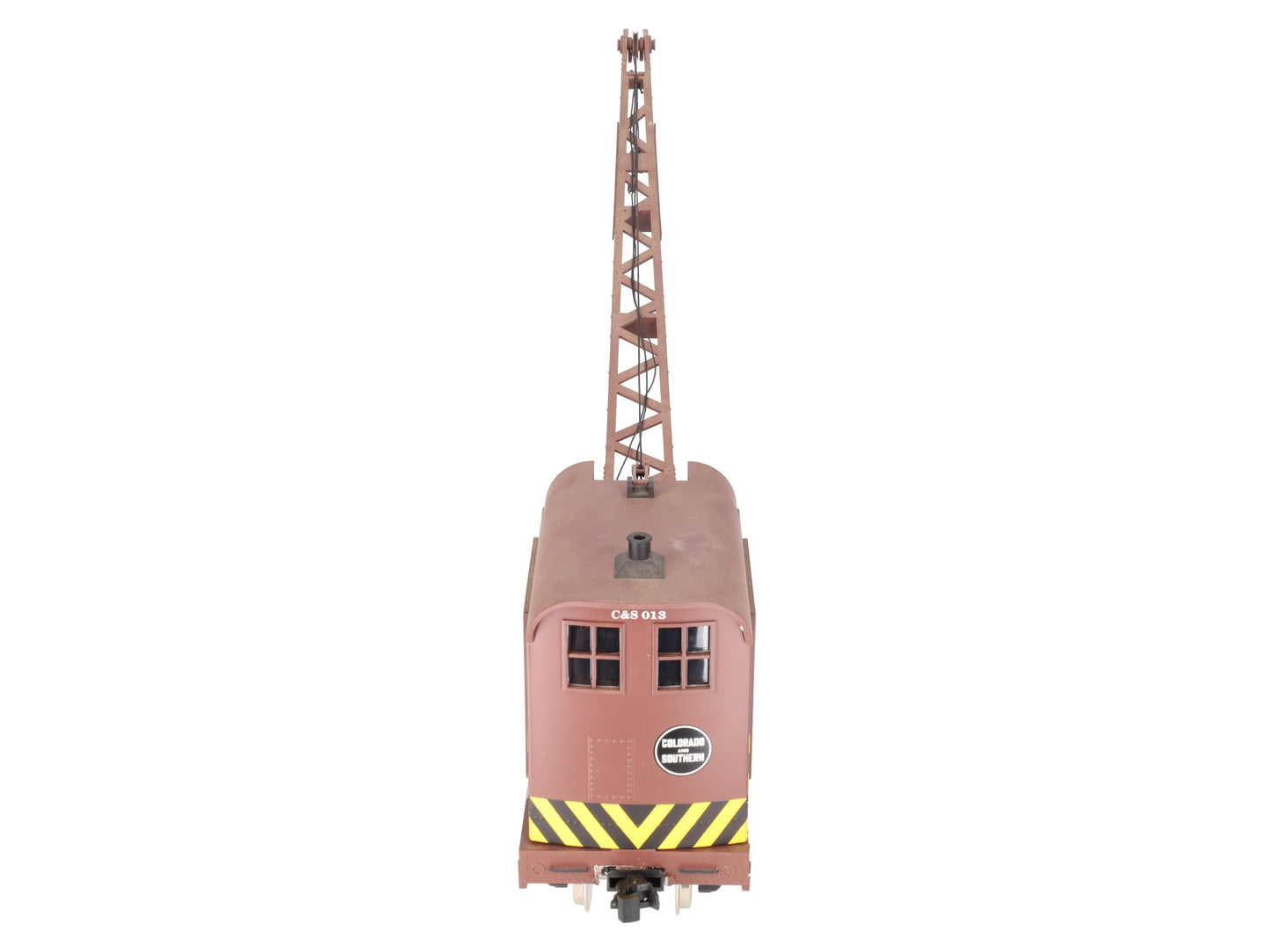 USA Trains 1867 G Gauge Colorado & Southern 25-Ton Crane with Metal Wheels VG/Box