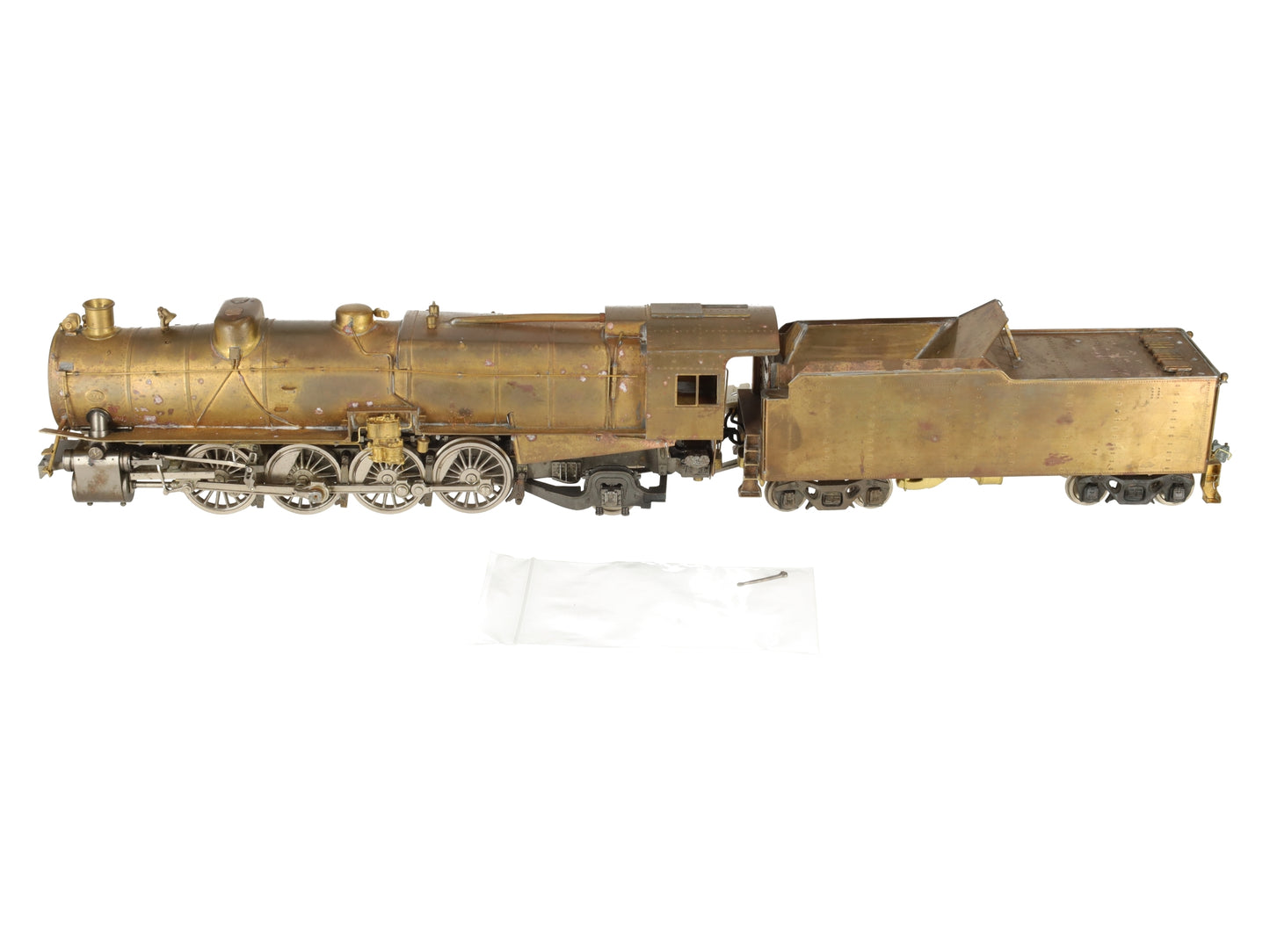 Max Gray 4-8-2 O Scale PRR M-1 Steam Locomotive And Tender #4204 VG