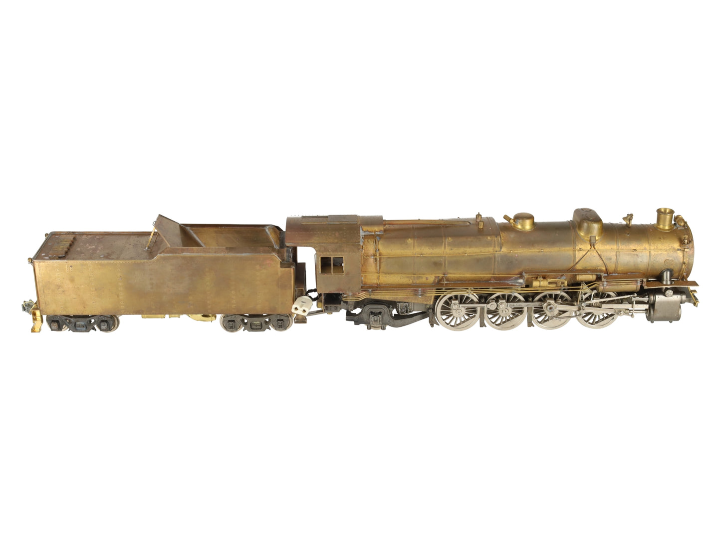 Max Gray 4-8-2 O Scale PRR M-1 Steam Locomotive And Tender #4204 VG