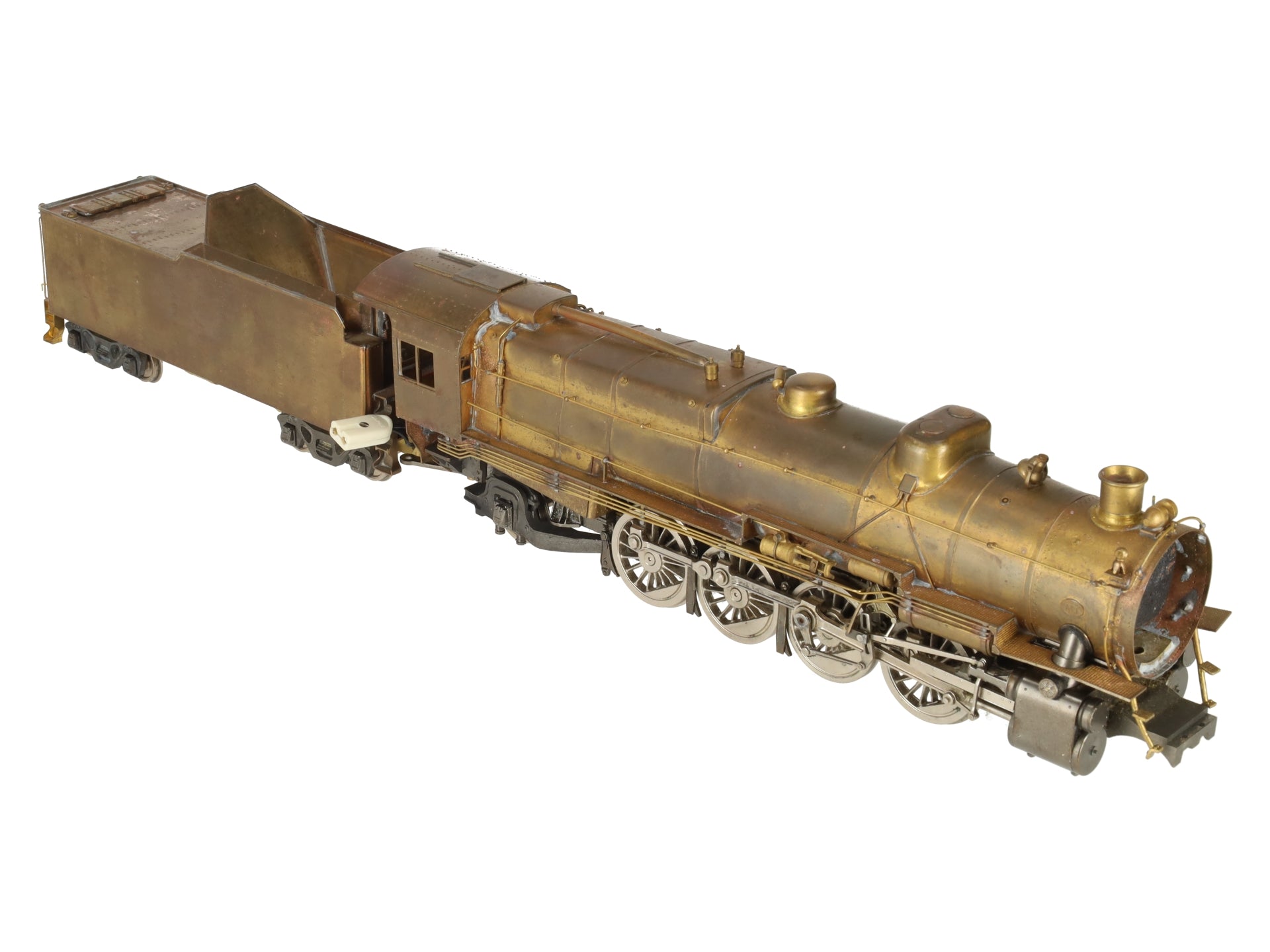 Max Gray 4-8-2 O Scale PRR M-1 Steam Locomotive And Tender #4204 VG