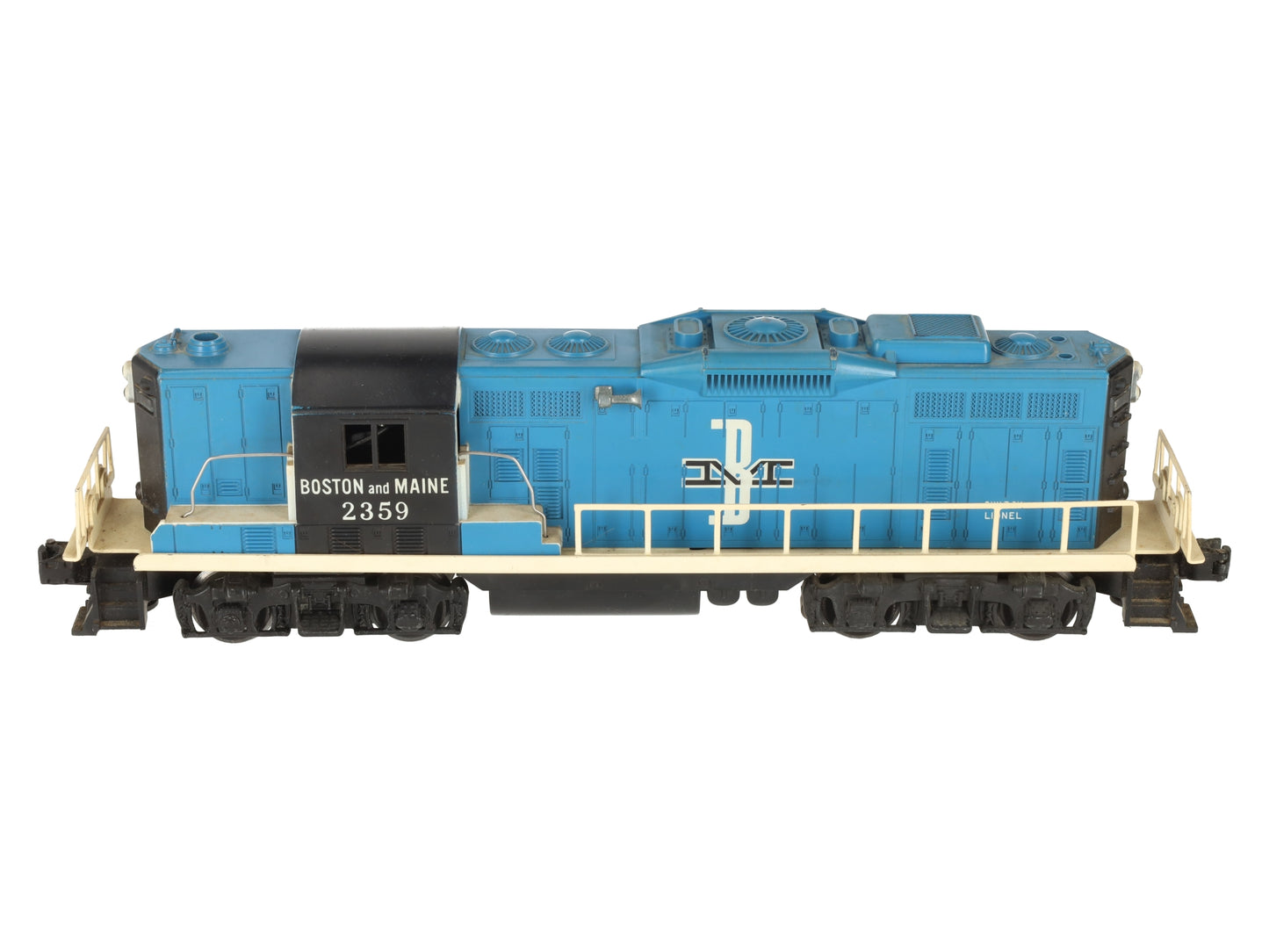 Lionel 2359 Vintage O Boston & Maine GP-9 Diesel Locomotive VG/Box