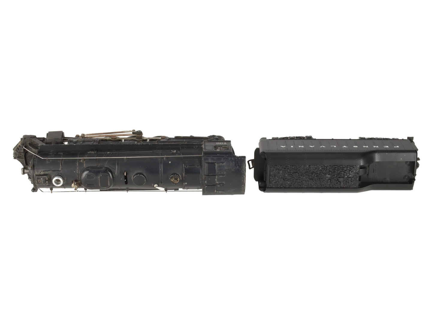 Lionel 726RR Vintage O 1952 Berkshire 2-8-4 Die-Cast Steam Locomotive & 2046W VG