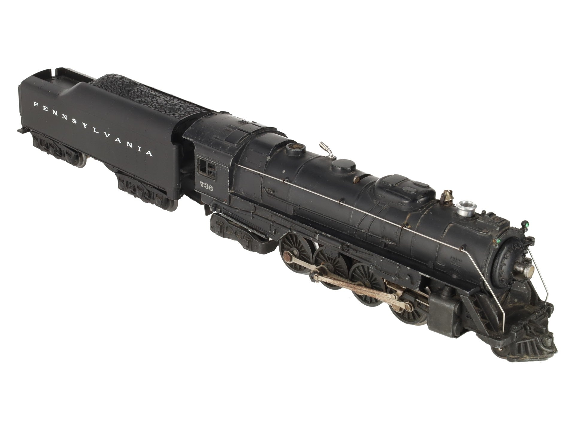 Lionel 726RR Vintage O 1952 Berkshire 2-8-4 Die-Cast Steam Locomotive & 2046W VG