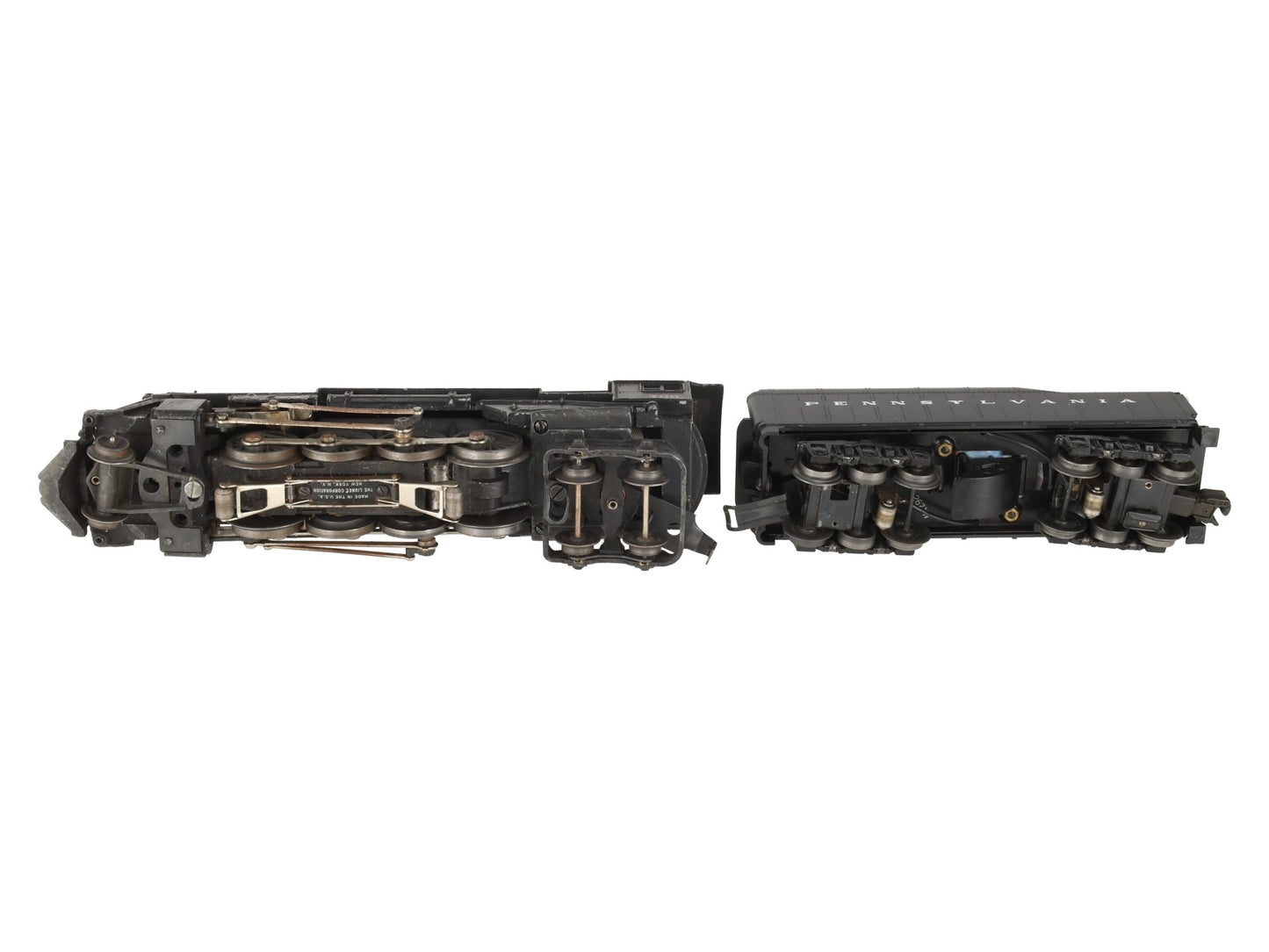 Lionel 726RR Vintage O 1952 Berkshire 2-8-4 Die-Cast Steam Locomotive & 2046W VG
