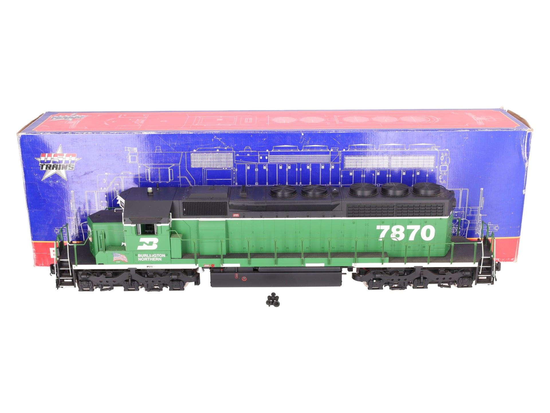 USA Trains 22310 G Burlington Northern SD40-2 Diesel Locomotive #7870 EX/Box