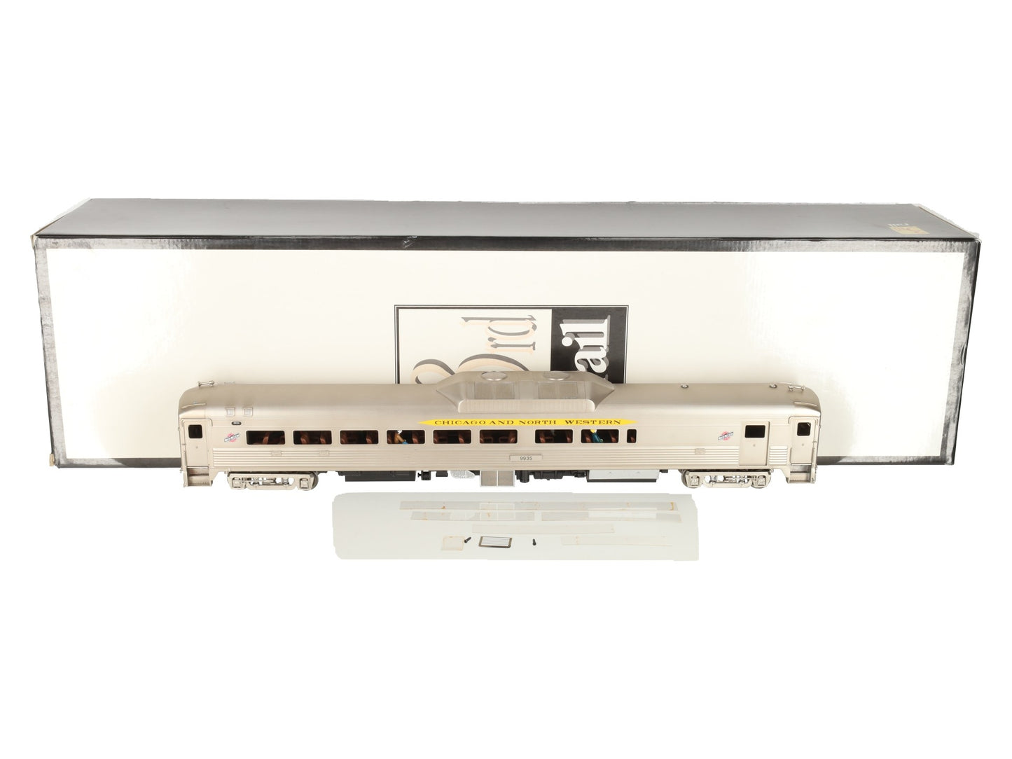 Sunset Models 9935 O 2-Rail BRASS Chicago & North Western Rail Diesel Car EX/Box