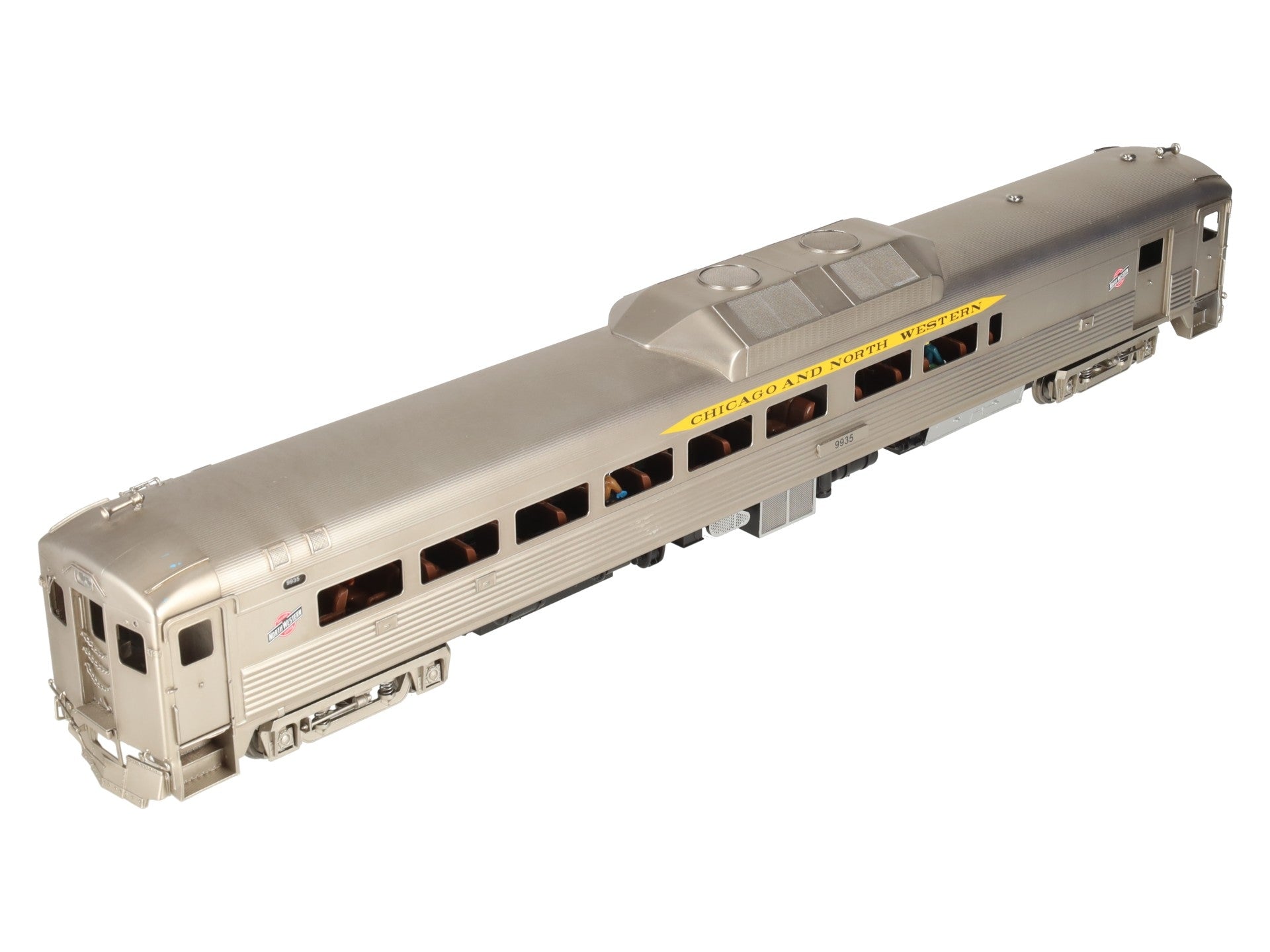 Sunset Models 9935 O 2-Rail BRASS Chicago & North Western Rail Diesel Car EX/Box