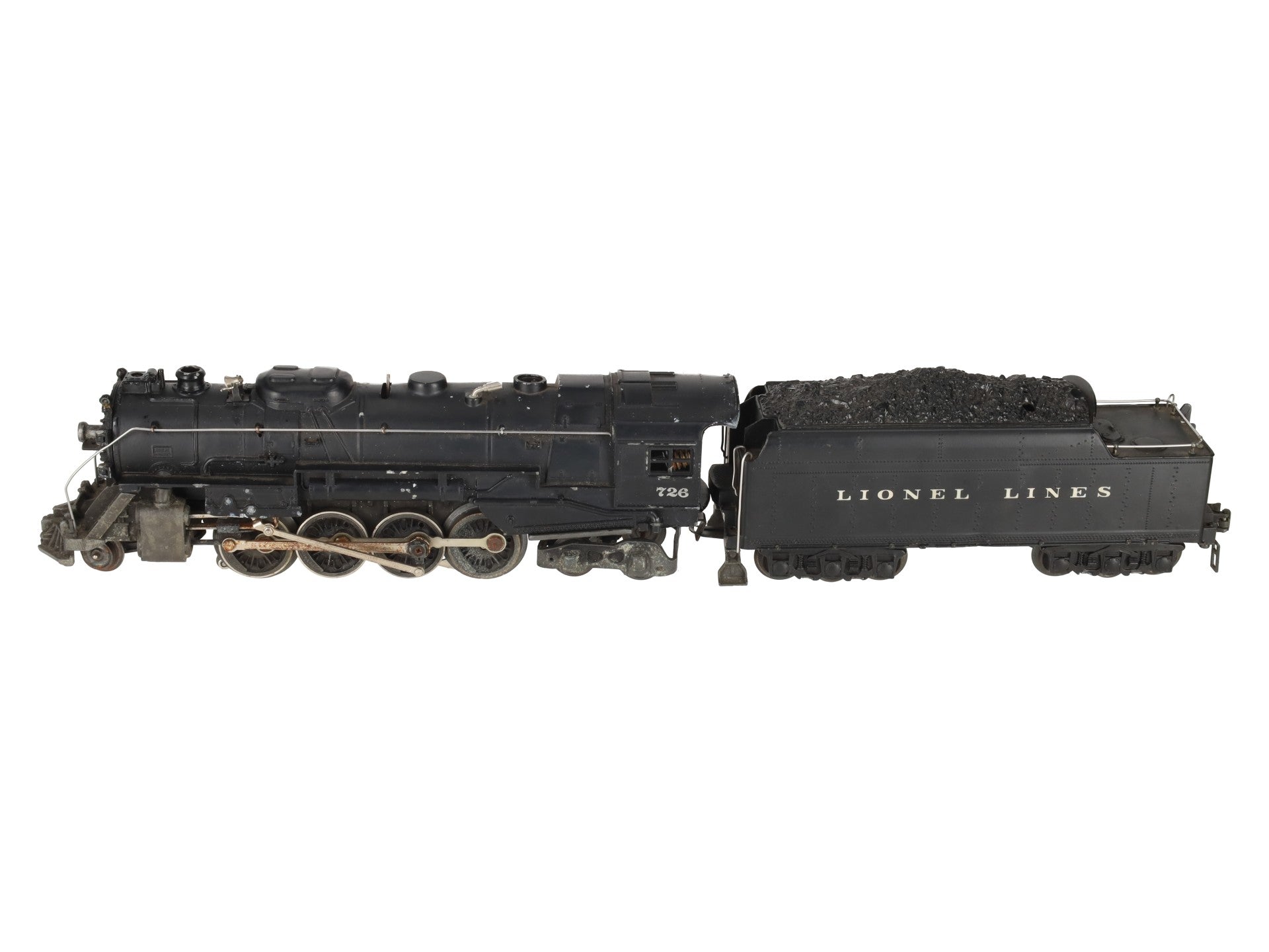 Lionel 726 Vintage O Berkshire 2-8-4 Steam Locomotive & 2426W Tender VG