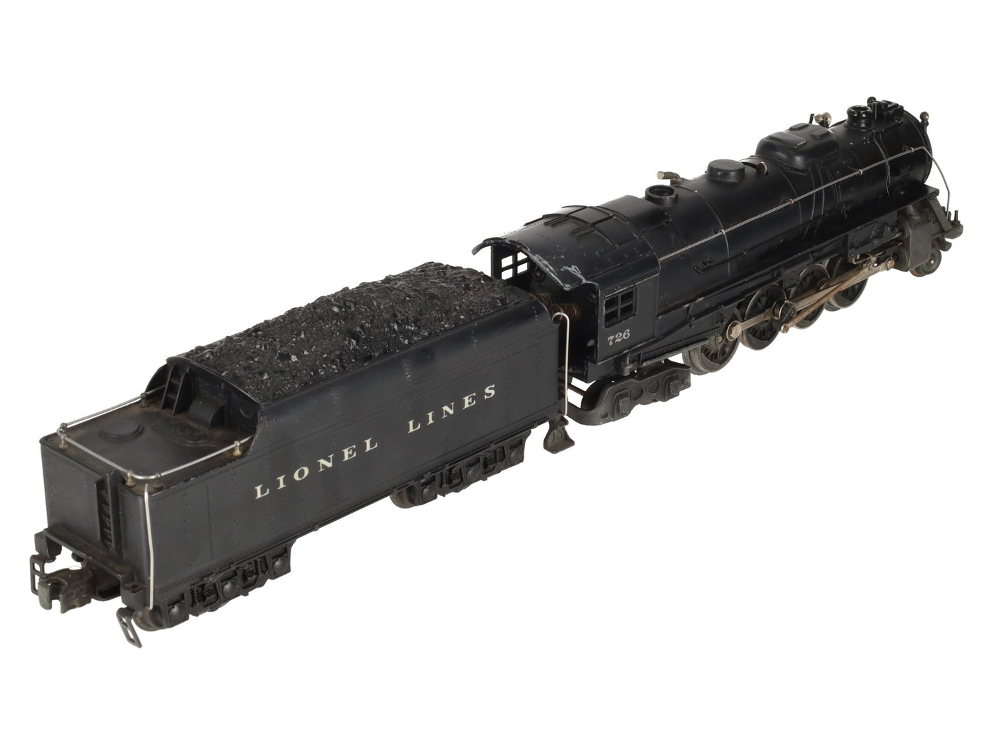 Lionel 726 Vintage O Berkshire 2-8-4 Steam Locomotive & 2426W Tender VG