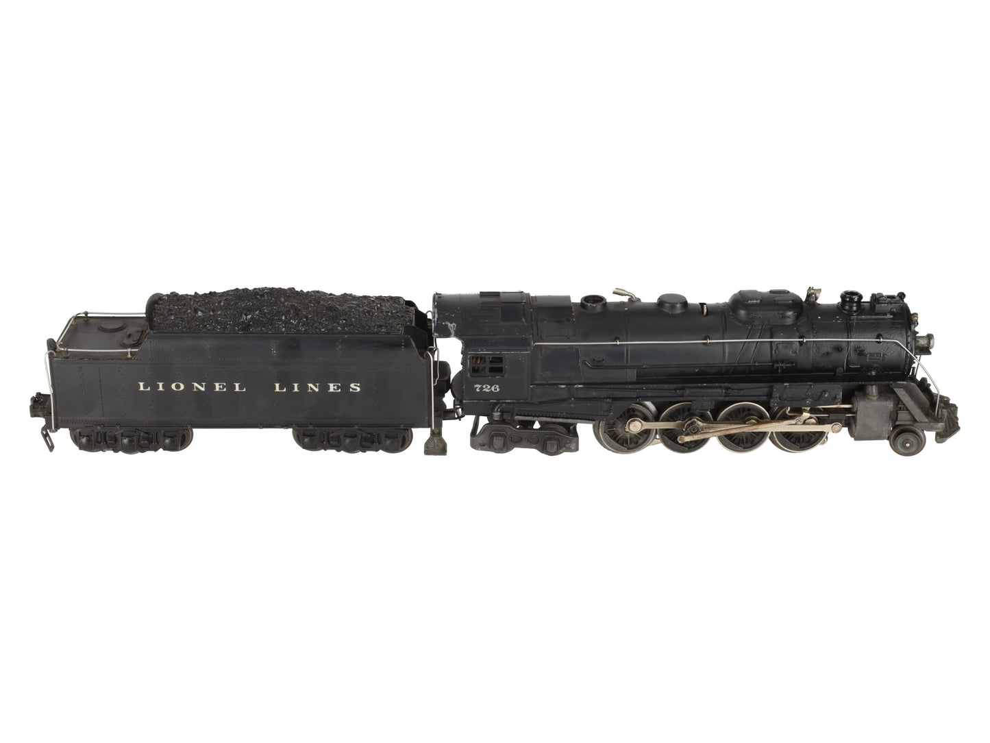 Lionel 726 Vintage O Berkshire 2-8-4 Steam Locomotive & 2426W Tender VG