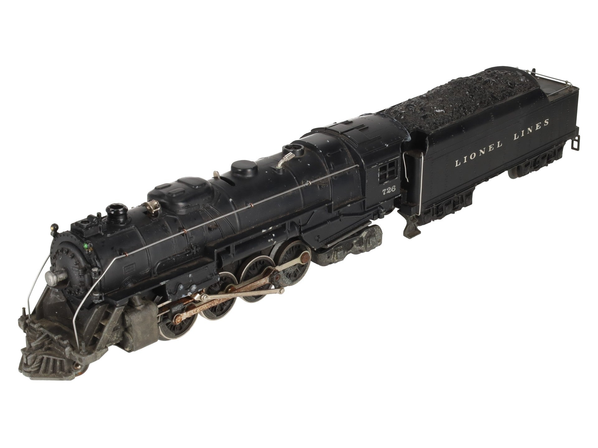 Lionel 726 Vintage O Berkshire 2-8-4 Steam Locomotive & 2426W Tender VG