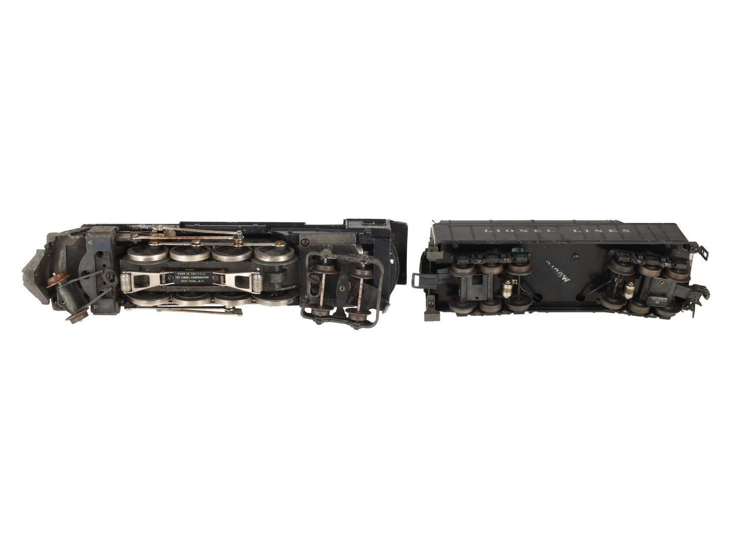 Lionel 726 Vintage O Berkshire 2-8-4 Steam Locomotive & 2426W Tender VG