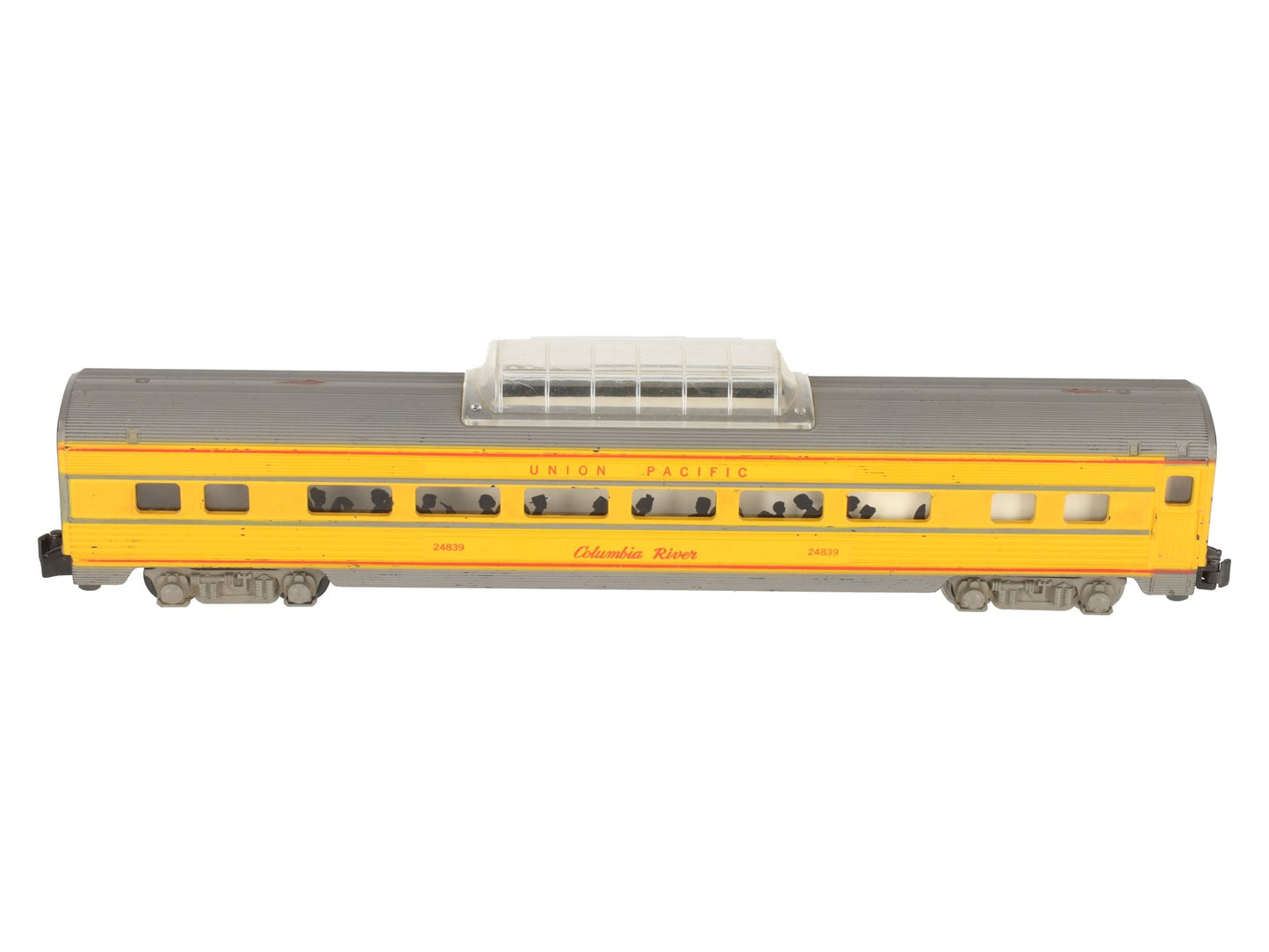 American Flyer 24839 Vintage S Union Pacific Vista Dome Passenger Car VG