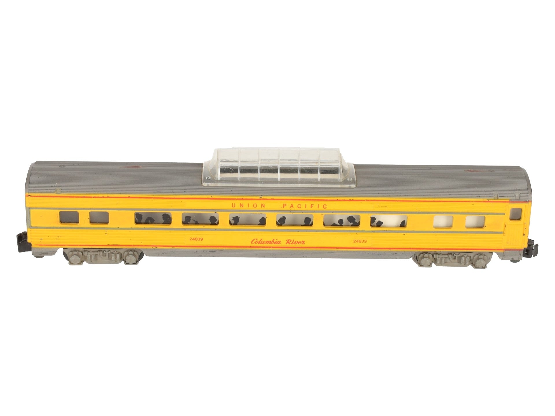 American Flyer 24839 Vintage S Union Pacific Vista Dome Passenger Car VG