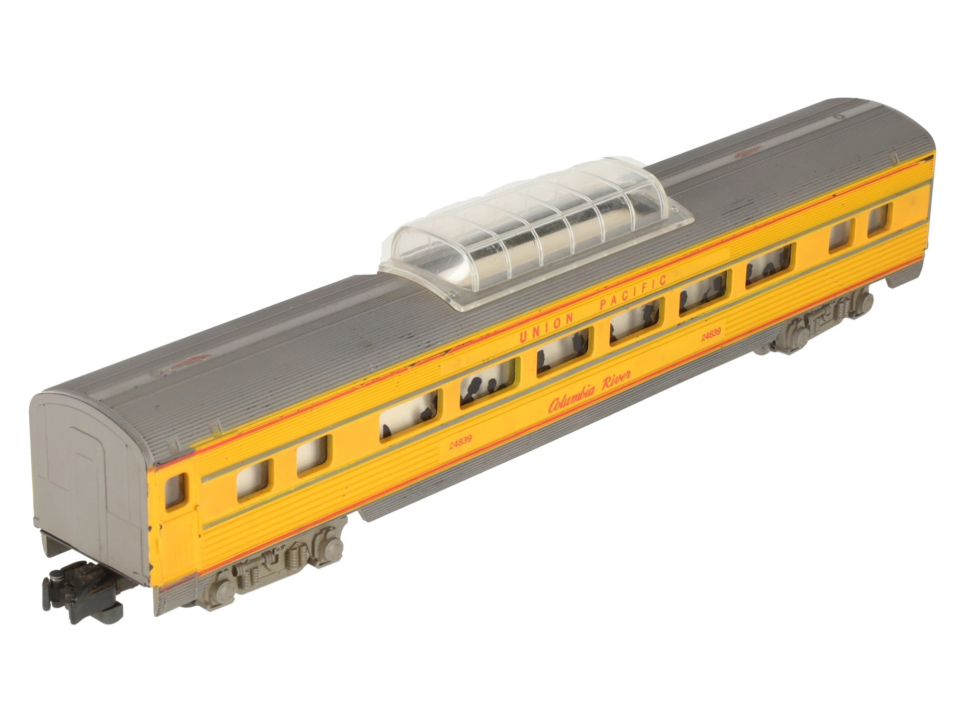 American Flyer 24839 Vintage S Union Pacific Vista Dome Passenger Car VG