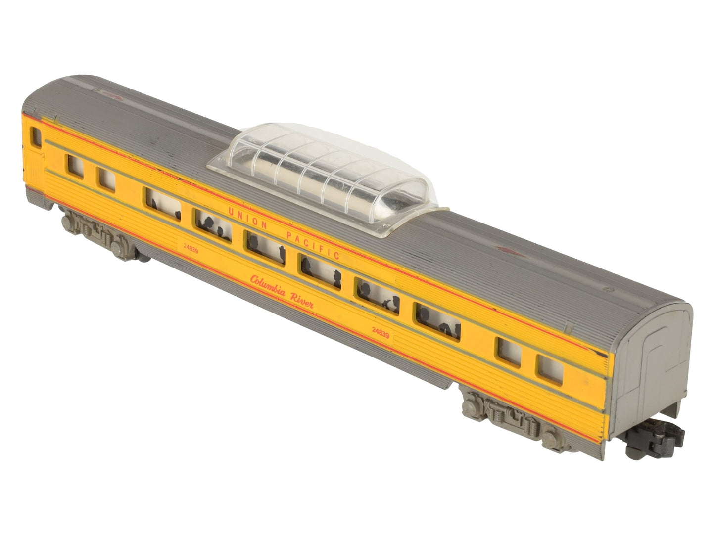American Flyer 24839 Vintage S Union Pacific Vista Dome Passenger Car VG