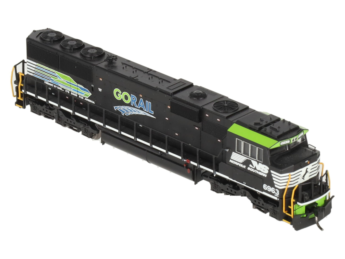 Atlas 40003990 N NS Gorail SD60E Diesel Locomotive w/Sound & DCC #6963 LN/Box