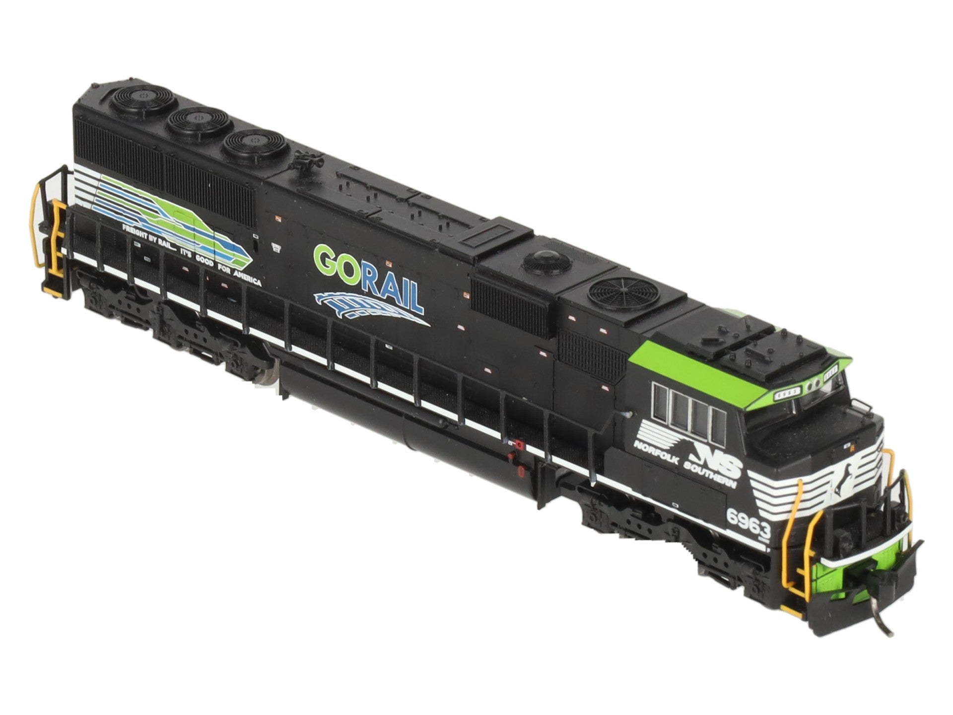 Atlas 40003990 N NS Gorail SD60E Diesel Locomotive w/Sound & DCC #6963 LN/Box