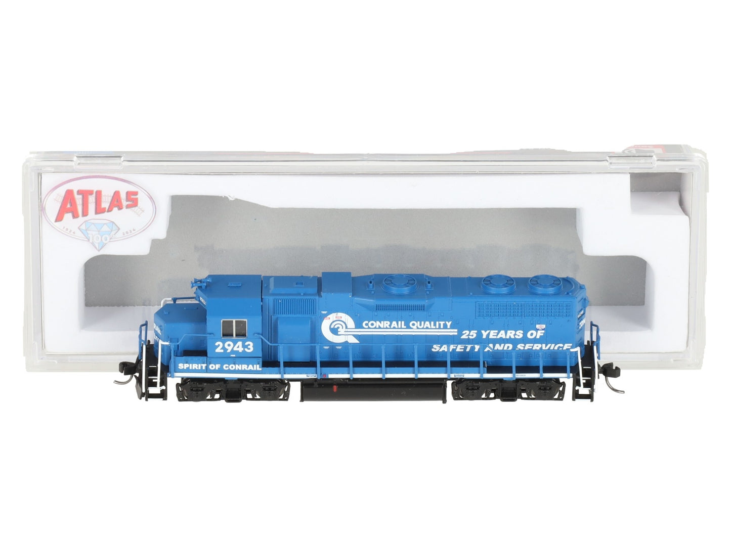Atlas 40005624 N CR GP-38 Low Nose Diesel Locomotive with LokSound & DCC #2943 LN/Box