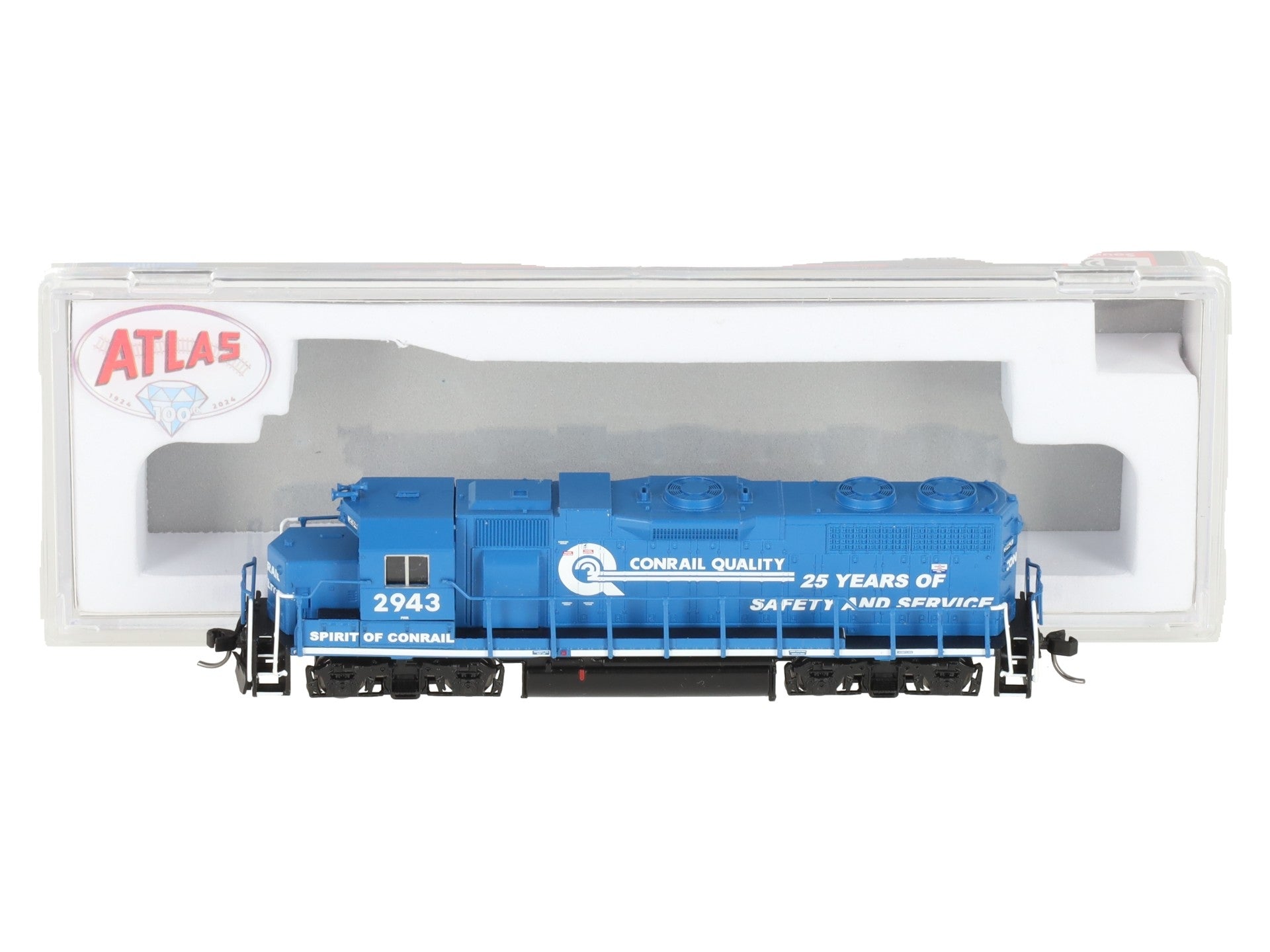 Atlas 40005624 N CR GP-38 Low Nose Diesel Locomotive with LokSound & DCC #2943 LN/Box