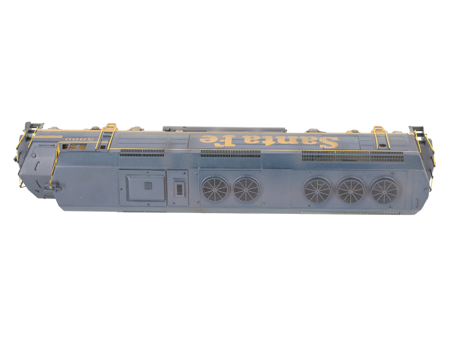 KTM Scale Models O BRASS Santa Fe EMD F-45 Diesel Locomotive -2 Rail/Painted EX