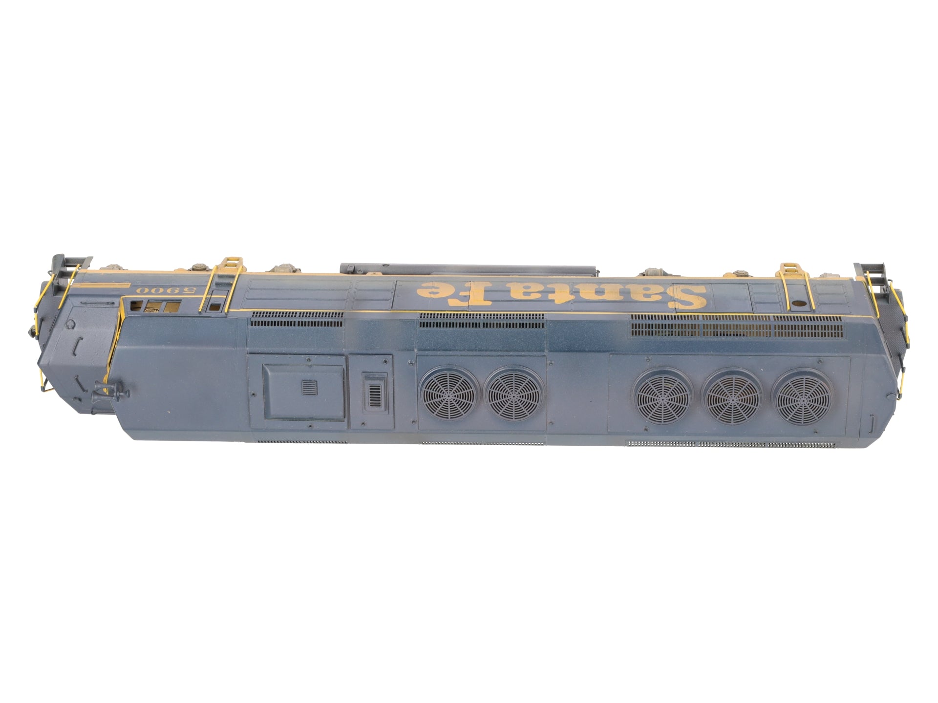 KTM Scale Models O BRASS Santa Fe EMD F-45 Diesel Locomotive -2 Rail/Painted EX