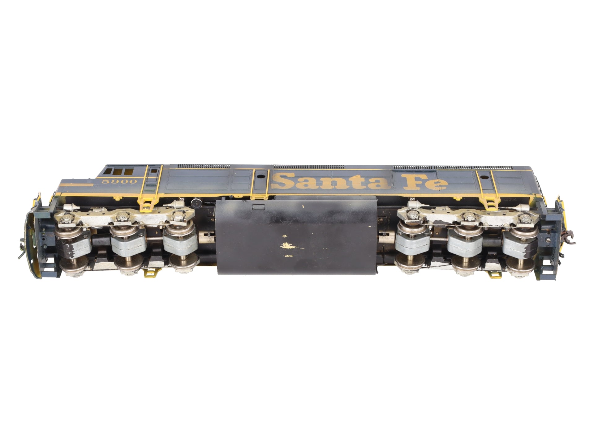 KTM Scale Models O BRASS Santa Fe EMD F-45 Diesel Locomotive -2 Rail/Painted EX