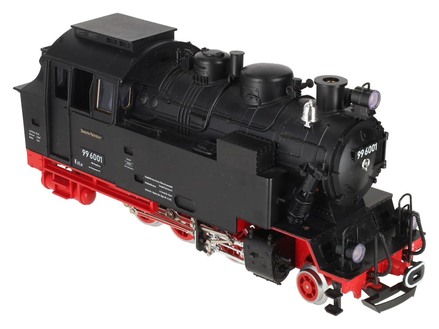 LGB 2080S G Scale 2-6-2 Powered Tank Steam Locomotive w/Sound #99 6001 EX/Box