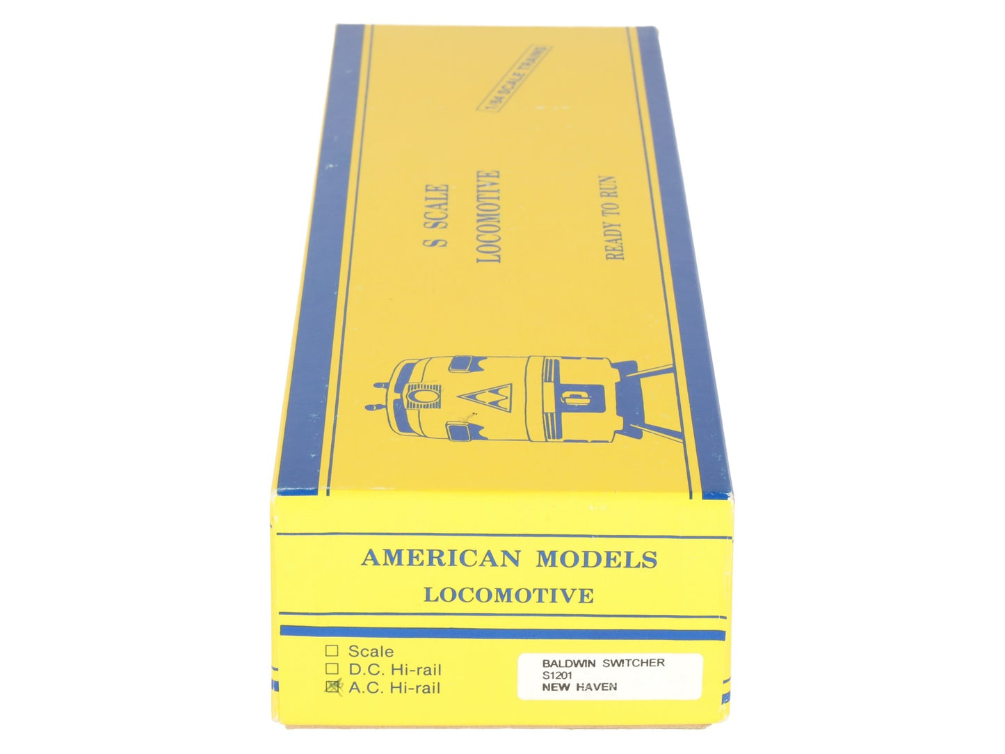 American Models S1201 S Scale New Haven High-Gearing Diesel Switcher VG/Box