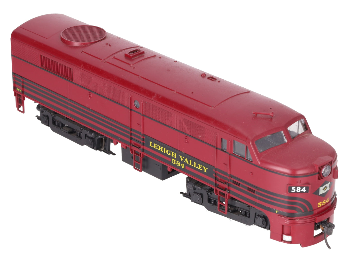 Weaver 6020 O Scale Lehigh Valley FA-2 Powered Diesel Locomotive A-Unit (2-Rail) VG/Box