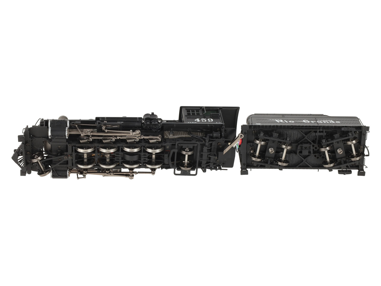 Mountain Model Imports DC1007-3 On3 Scale DRGW 2-8-2 Steam Loco/Tender #459 EX/Box