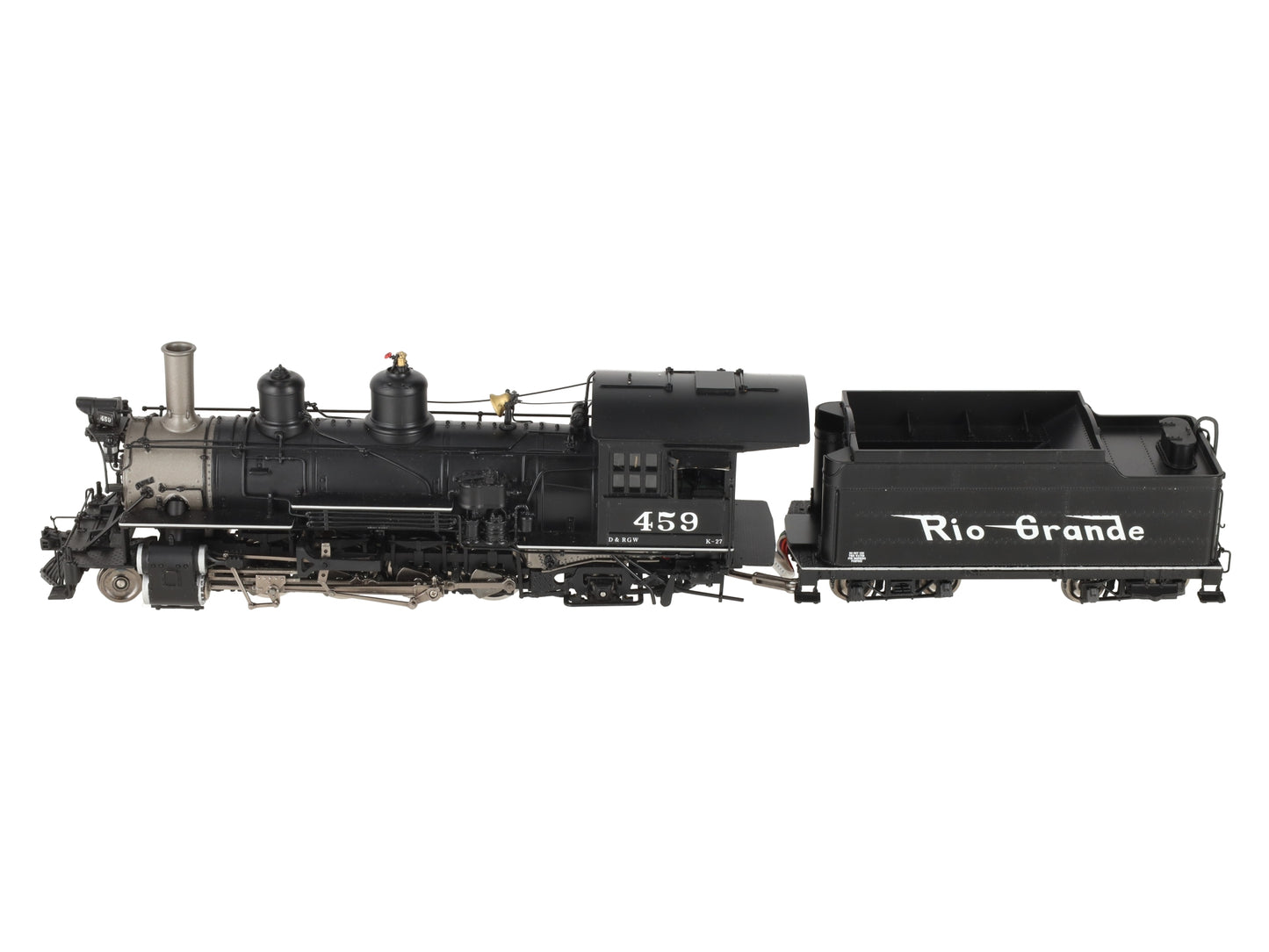 Mountain Model Imports DC1007-3 On3 Scale DRGW 2-8-2 Steam Loco/Tender #459 EX/Box