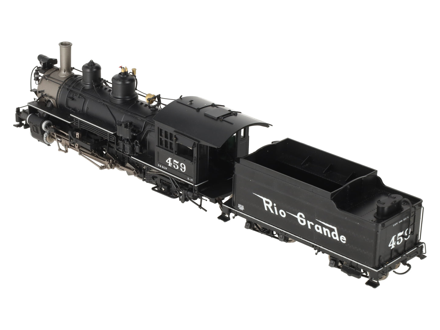 Mountain Model Imports DC1007-3 On3 Scale DRGW 2-8-2 Steam Loco/Tender #459 EX/Box