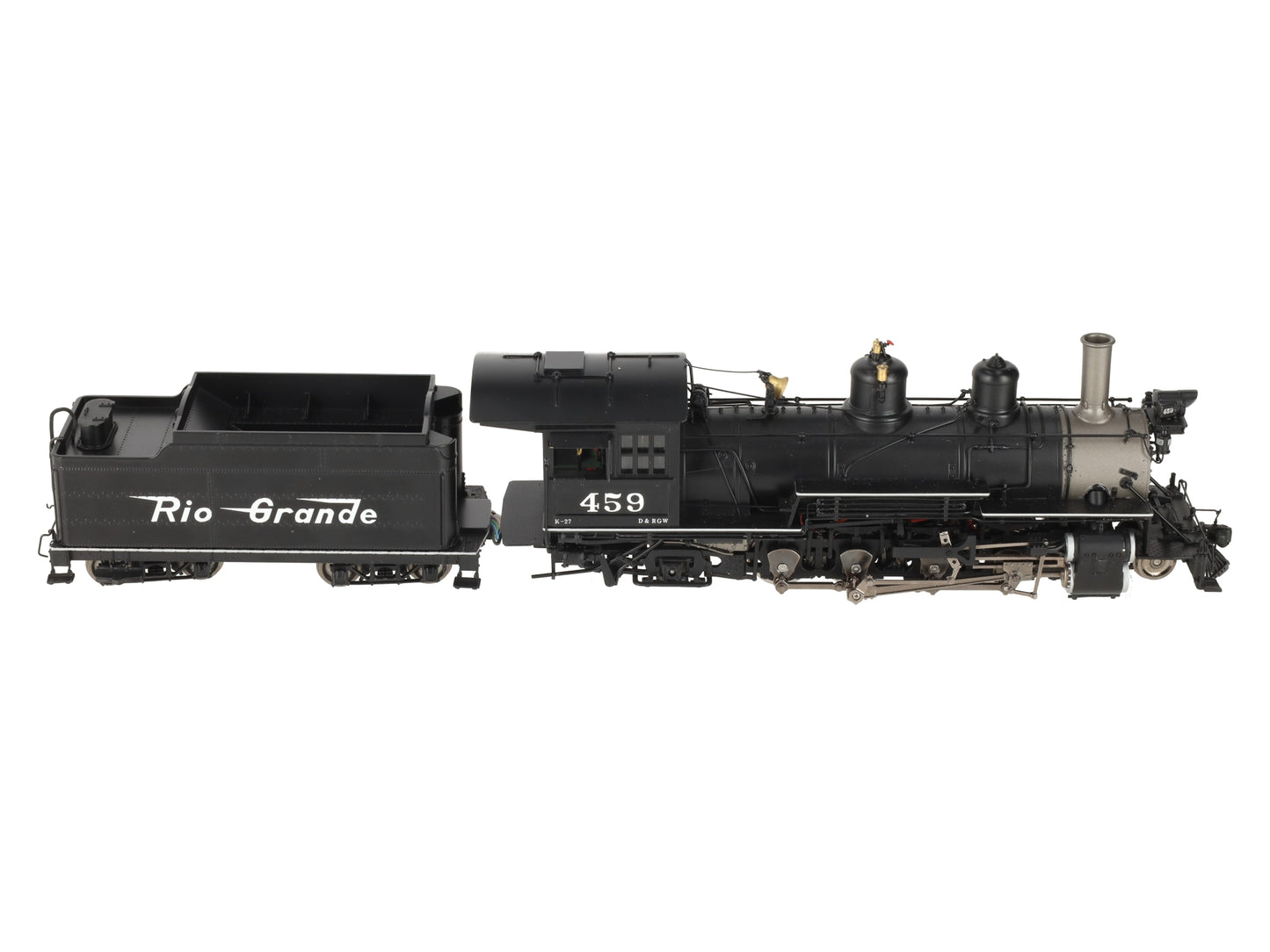 Mountain Model Imports DC1007-3 On3 Scale DRGW 2-8-2 Steam Loco/Tender #459 EX/Box