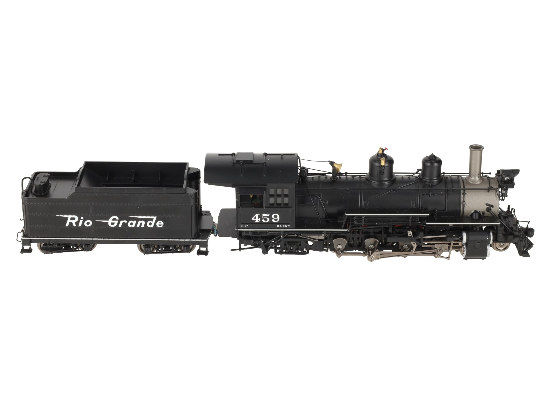 Mountain Model Imports DC1007-3 On3 Scale DRGW 2-8-2 Steam Loco/Tender #459 EX/Box