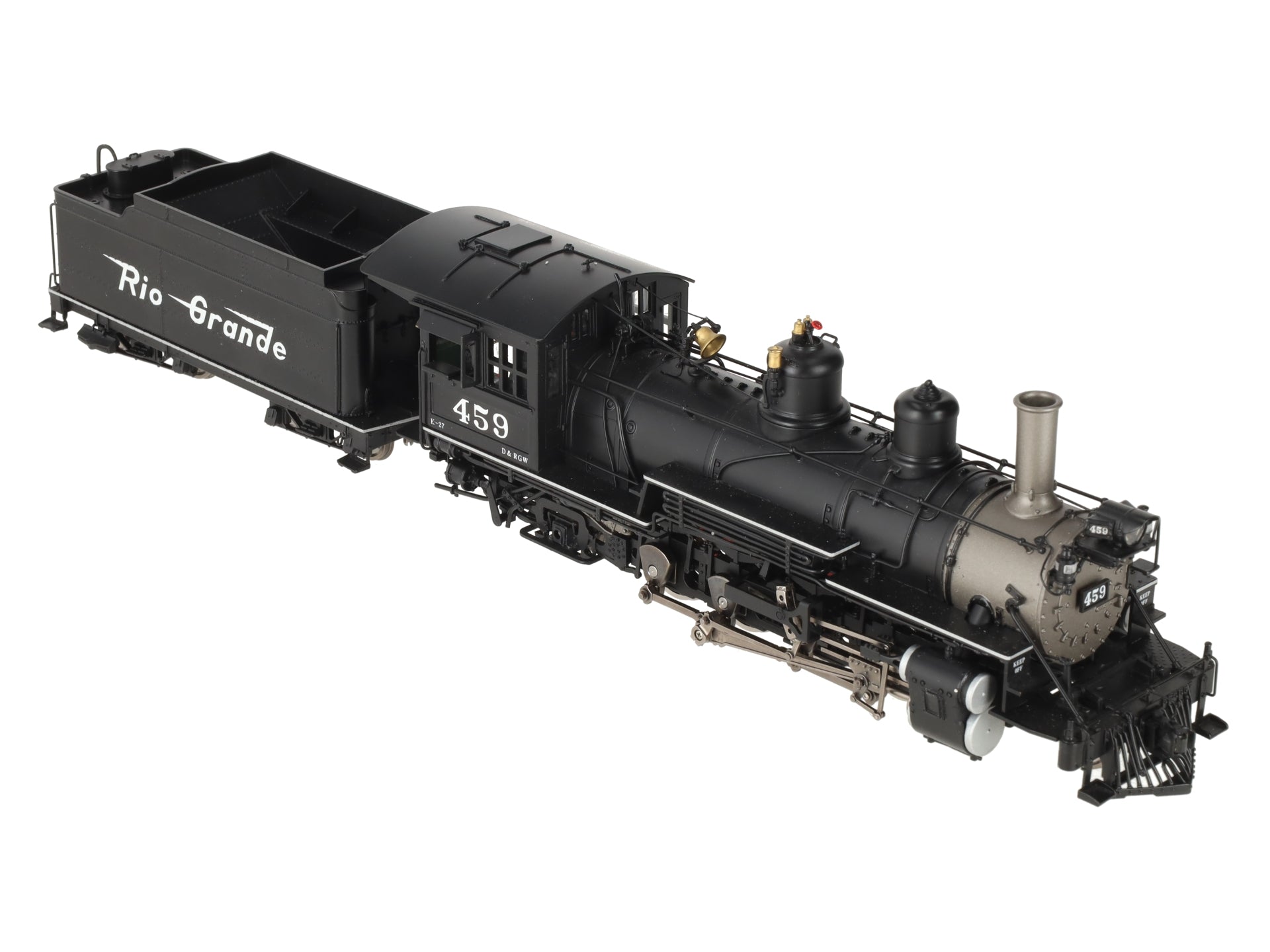 Mountain Model Imports DC1007-3 On3 Scale DRGW 2-8-2 Steam Loco/Tender #459 EX/Box