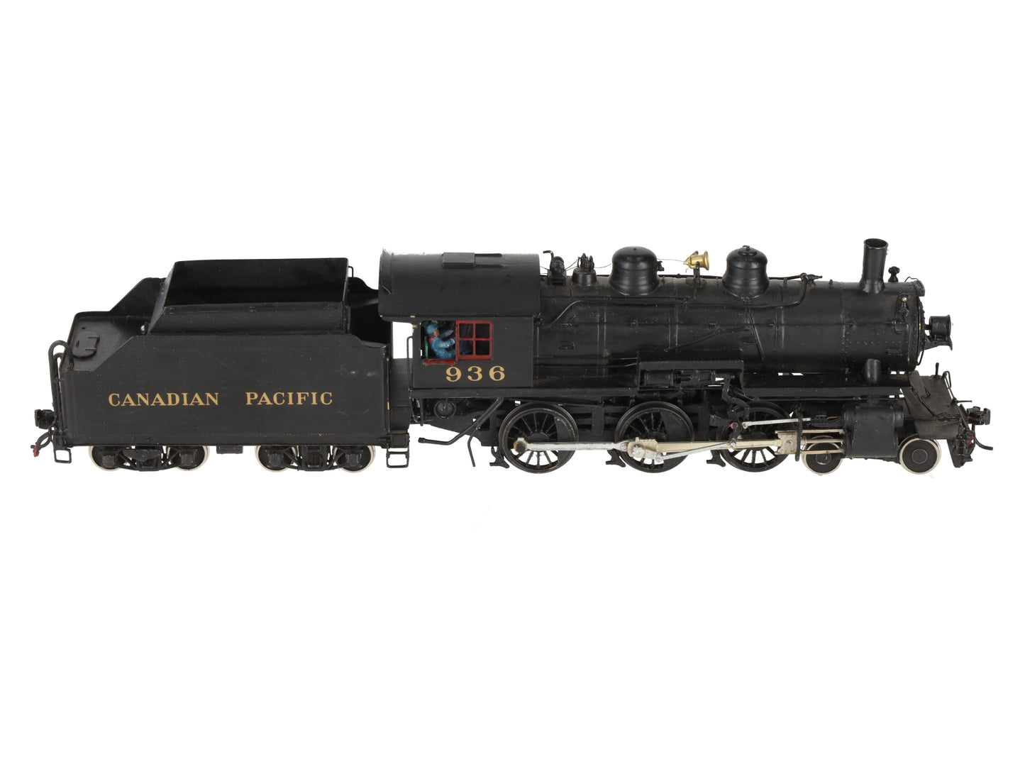 Omnicon S Scale Brass Custom CPR G-15 4-6-0 Steam Locomotive & Tender #936/Box