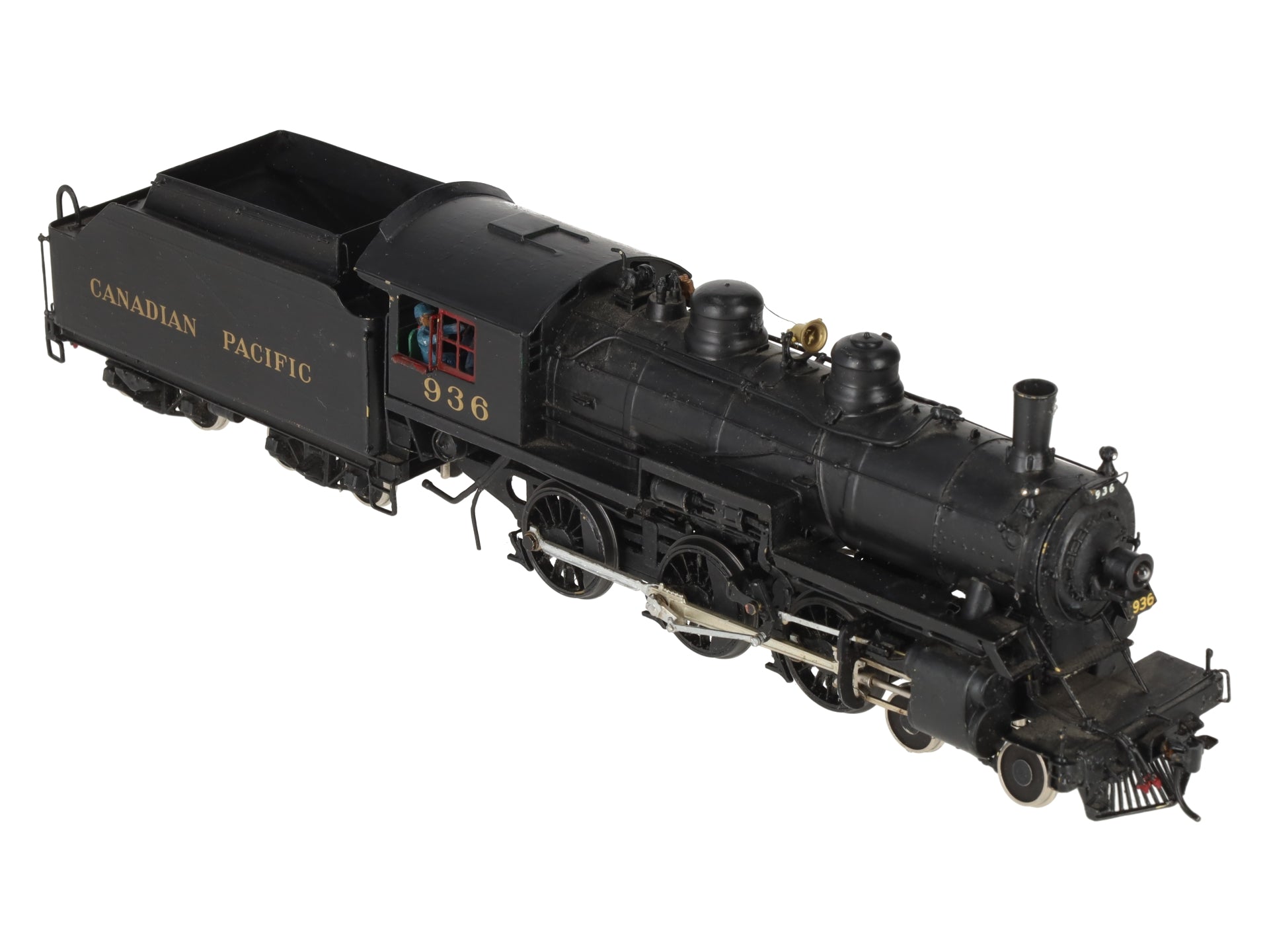 Omnicon S Scale Brass Custom CPR G-15 4-6-0 Steam Locomotive & Tender #936/Box