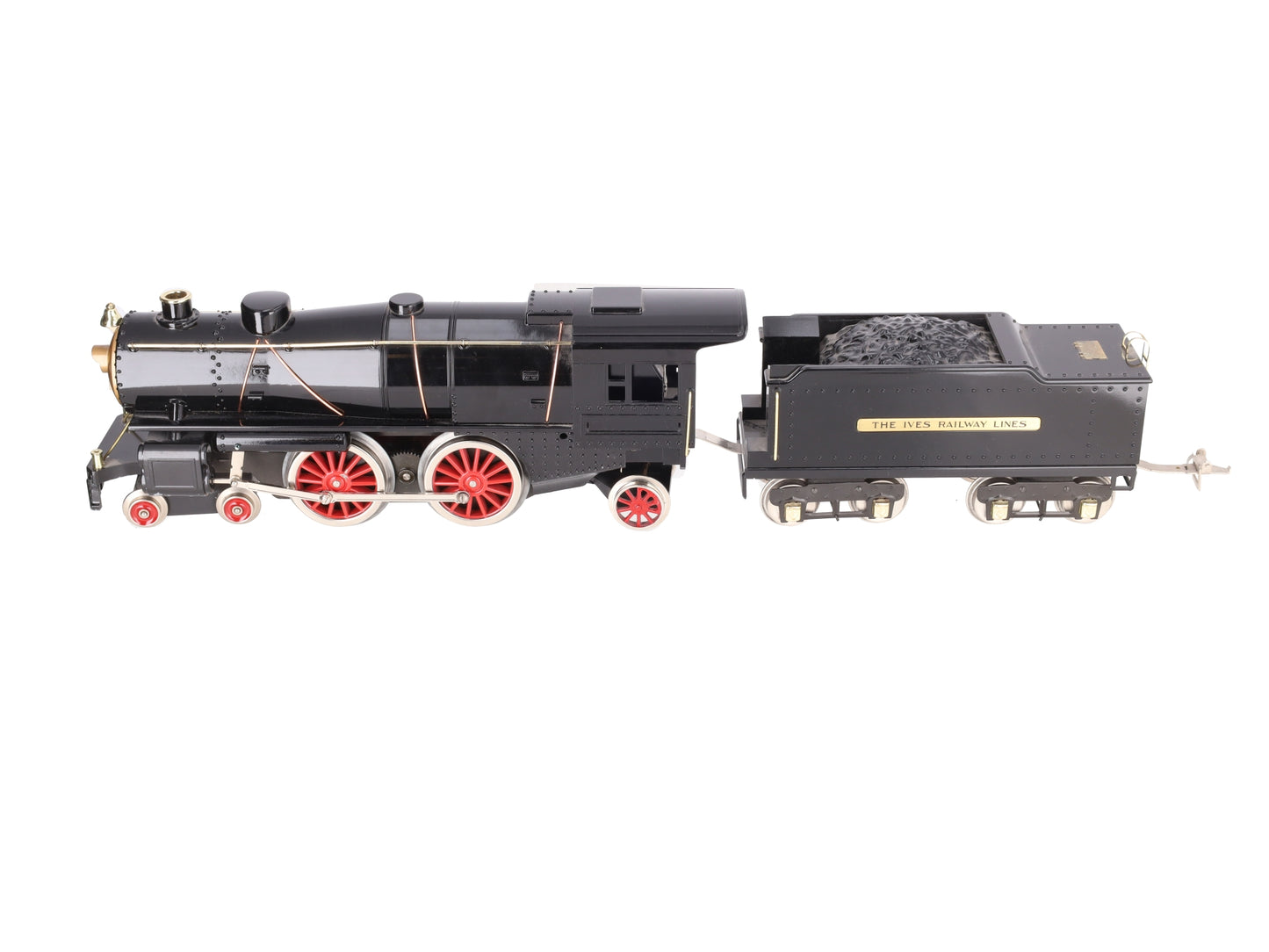 MTH 10-1123-1 Std. Gauge Tinplate #1134 Ives Steam Locomotive and Tender w/PS1 EX