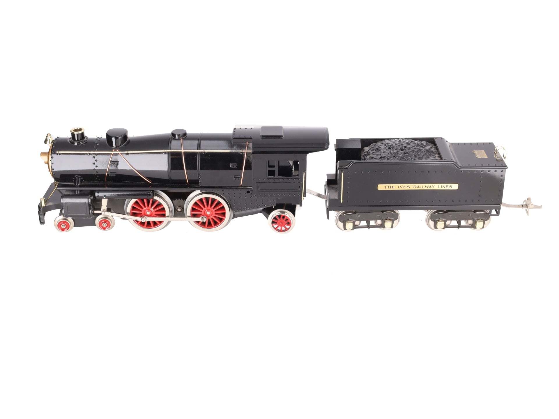 MTH 10-1123-1 Std. Gauge Tinplate #1134 Ives Steam Locomotive and Tender w/PS1 EX
