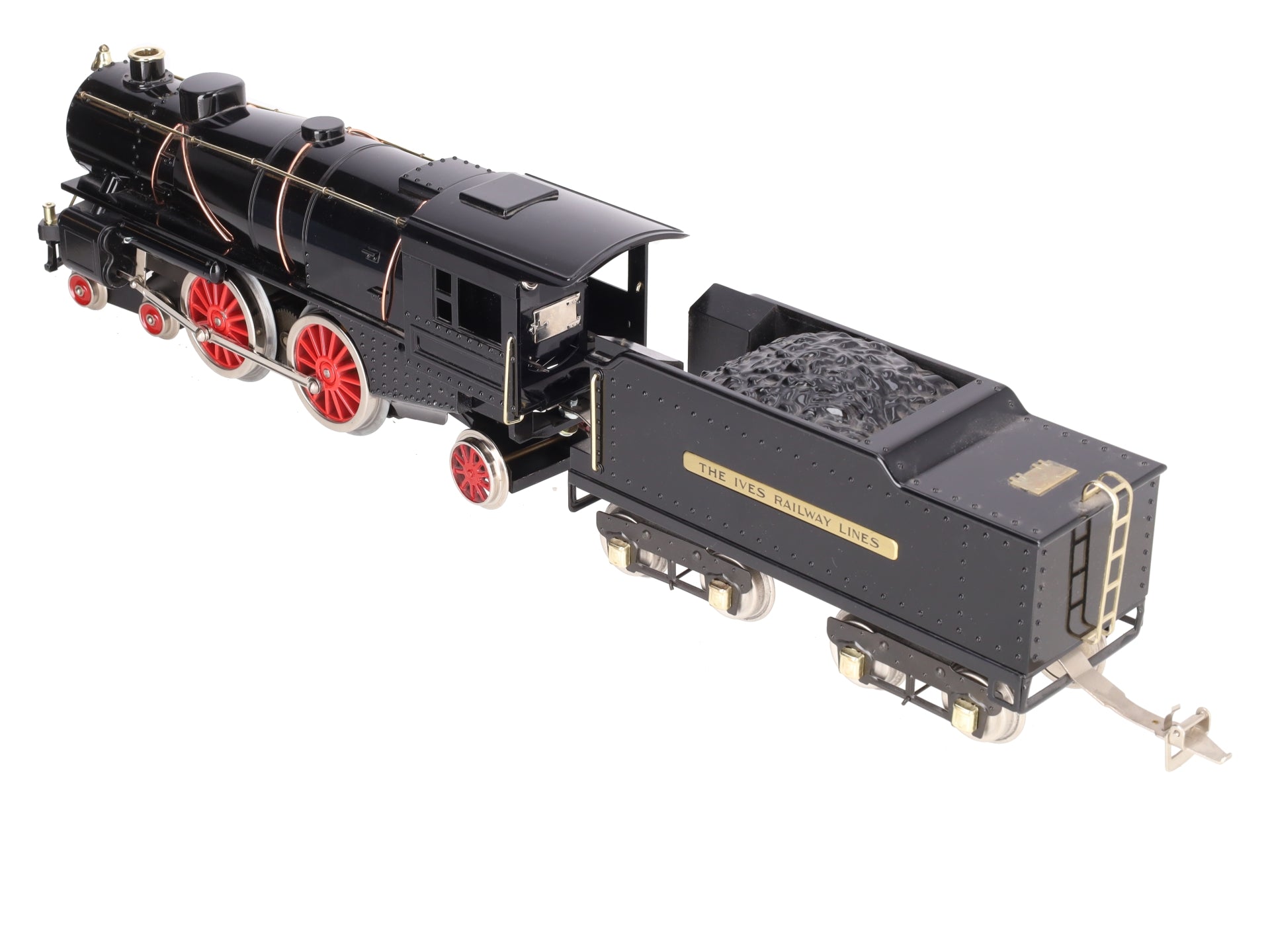 MTH 10-1123-1 Std. Gauge Tinplate #1134 Ives Steam Locomotive and Tender w/PS1 EX