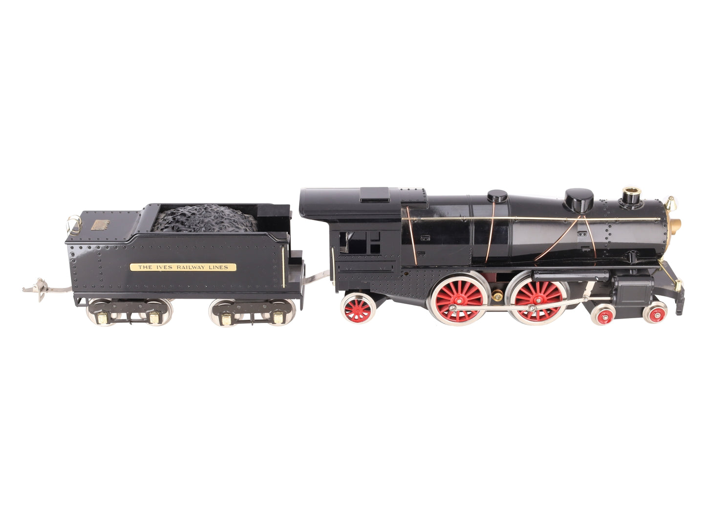 MTH 10-1123-1 Std. Gauge Tinplate #1134 Ives Steam Locomotive and Tender w/PS1 EX