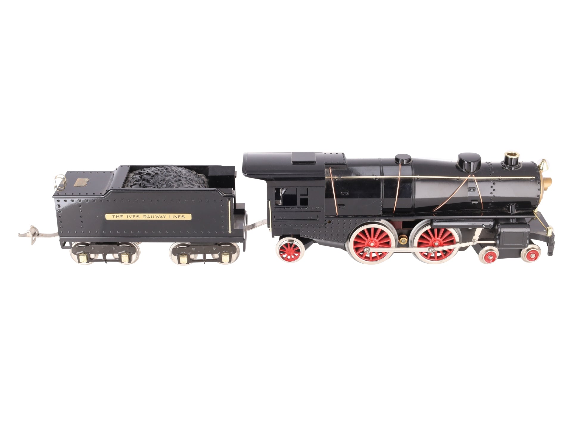 MTH 10-1123-1 Std. Gauge Tinplate #1134 Ives Steam Locomotive and Tender w/PS1 EX